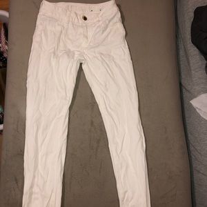 American Eagle white jeggings